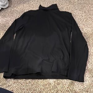 H&M Black Long Sleeve Boxy Tee